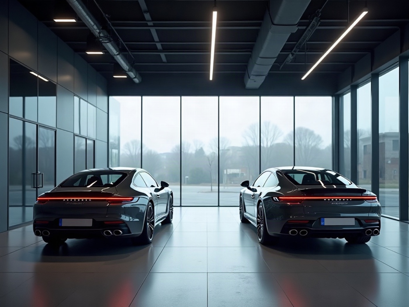 Premium cars inside TOP MOTORS SRL showroom